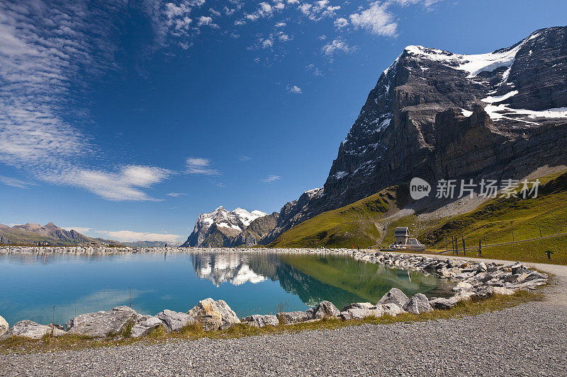 Wetterhorn,瑞士阿尔卑斯山