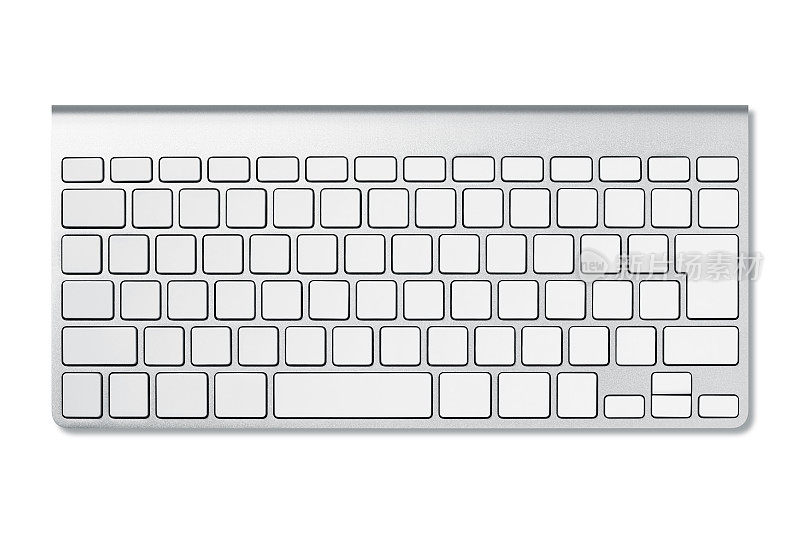 空白的电脑键盘