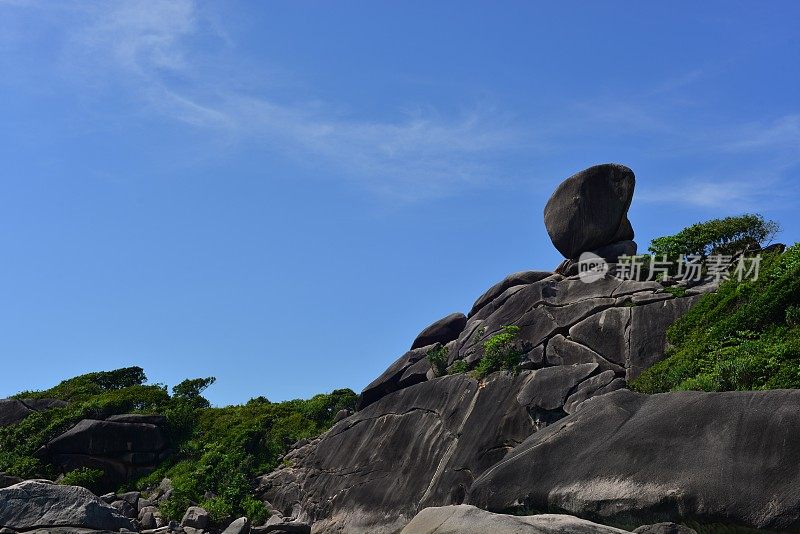 Similan群岛,泰国。