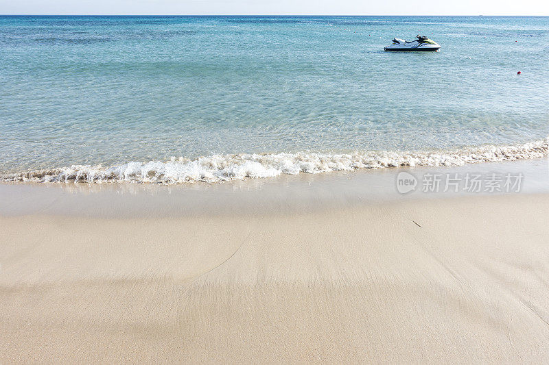 海滩上的海景