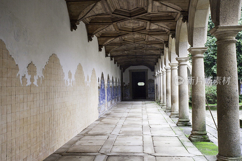 'Tibães'修道院走廊