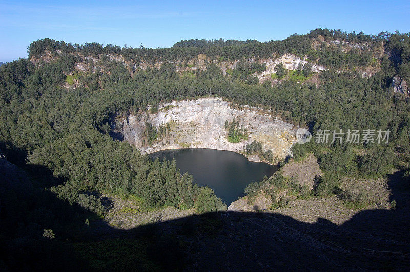 克里穆图火山，老人湖-弗洛雷斯，印度尼西亚