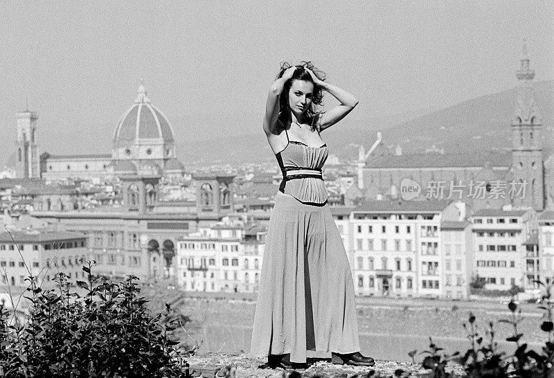 20世纪40年代佛罗伦萨的一个年轻女人
