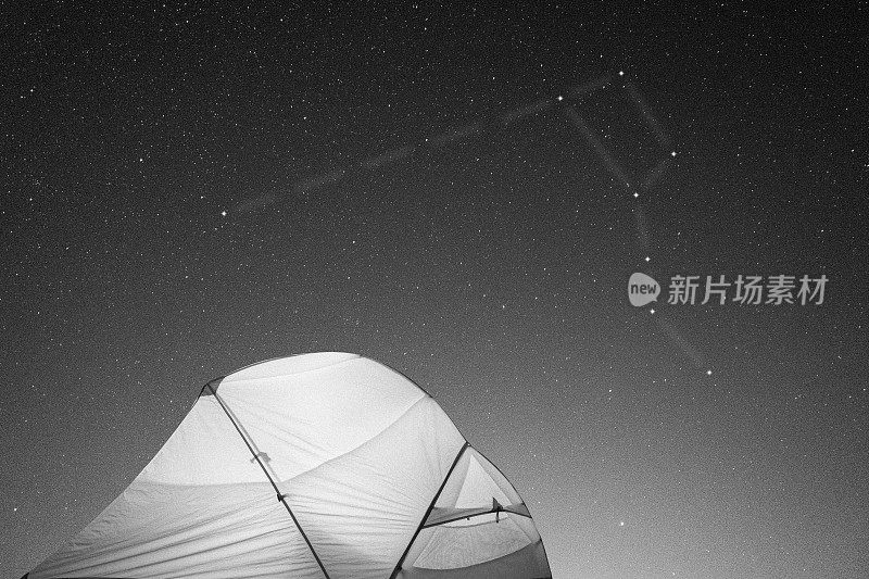 神秘的夜空