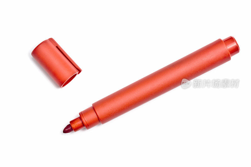 红色萤光笔
