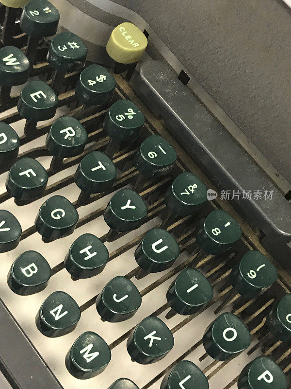办公室老式打字机