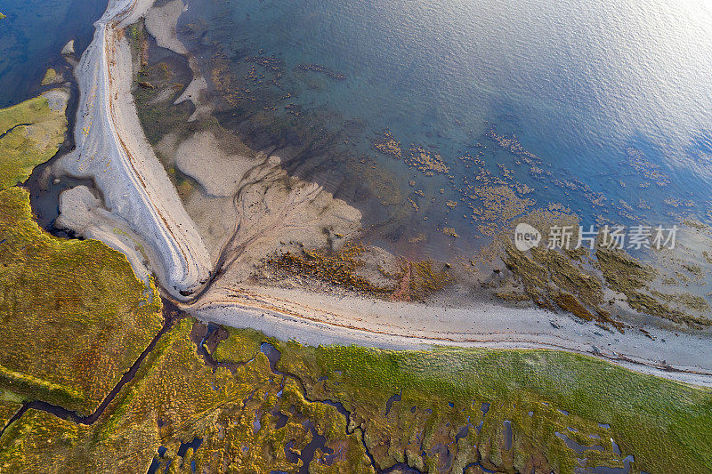 冰岛，Snaefellsnes半岛的湖岸