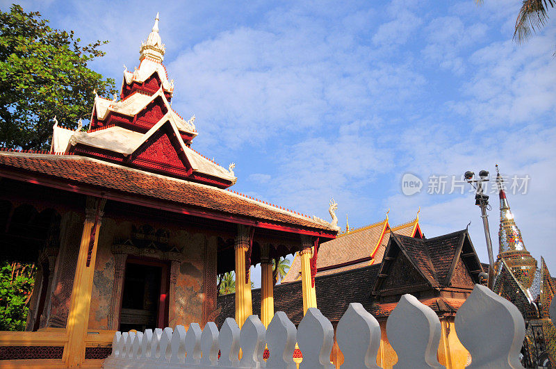 寺寺寺-寺庙和佛塔，万象，老挝