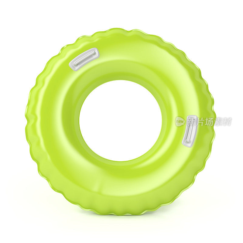 绿色的游泳圈