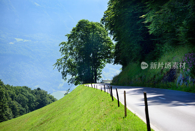 美丽的奥地利山路