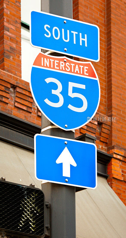 35号州际公路标志