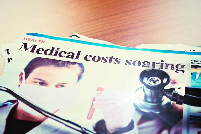 新闻标题称听诊器“医疗费用飙升”
