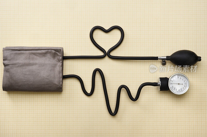 用血压计测量的心脏和心跳