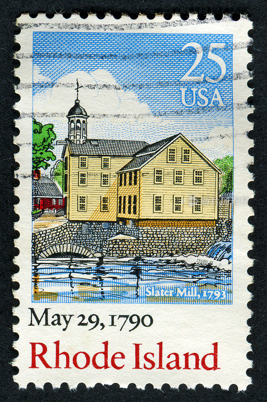 罗德岛州的邮票