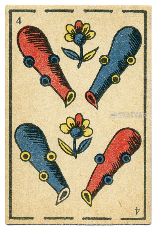 摩洛哥扑克牌巴拉贾1890四俱乐部