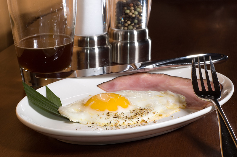 早餐，火腿和鸡蛋#2