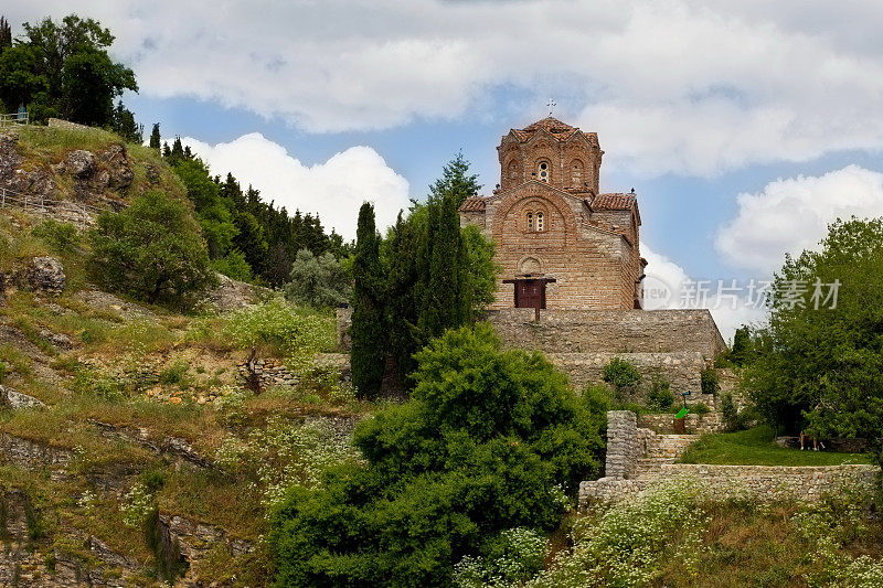 东正教堂,圣。在奥赫里德Caneo…马其顿共和国