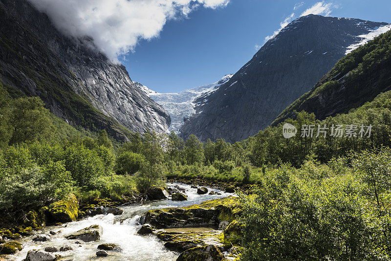 布里克斯达尔冰川——挪威的奥登