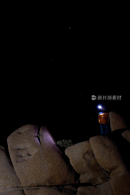 沙漠的夜晚