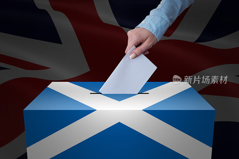 投票箱-选举-苏格兰
