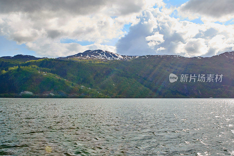 挪威的峡湾海岸