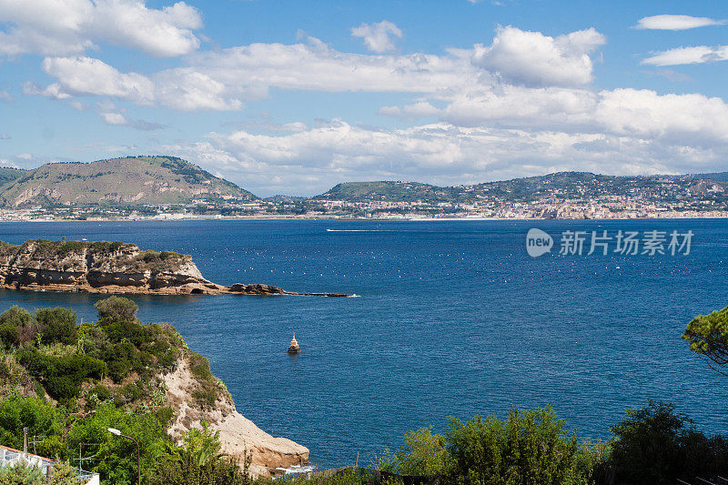 意大利那不勒斯湾卡波米塞诺风景