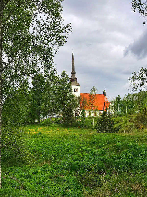瑞典加斯特里克兰的Amot小教堂