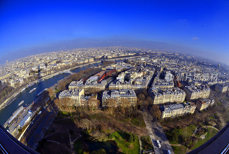 巴黎从上面