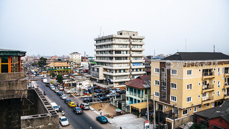 非洲城市-尼日利亚拉各斯。