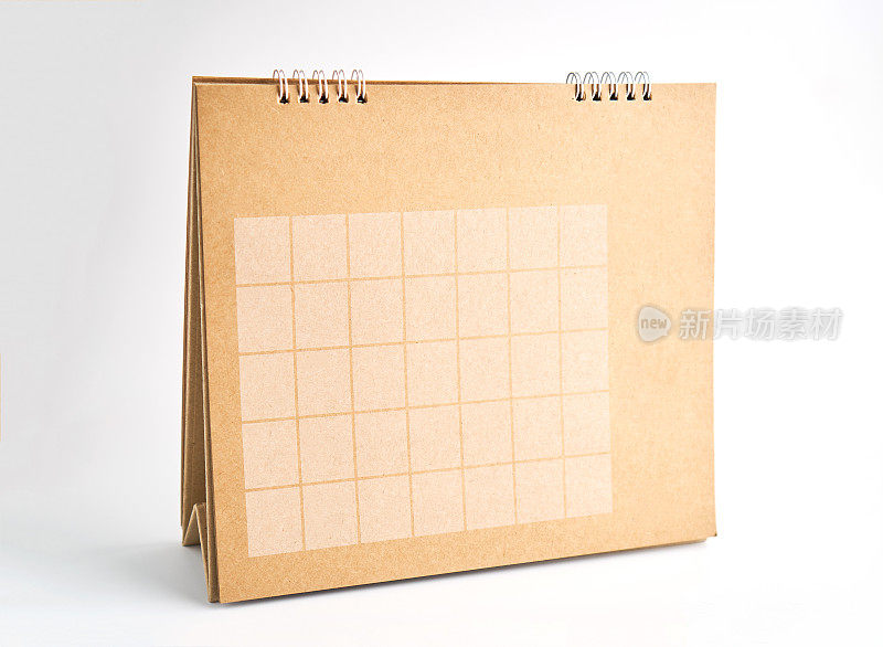 日历格式是空的，牛皮纸的牛皮纸。输入要制作日历的天数。