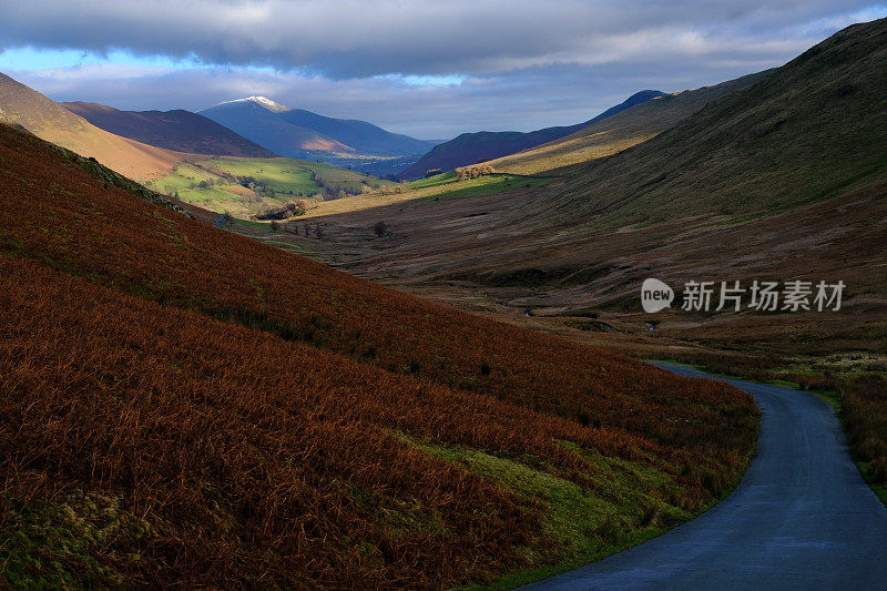 英格兰湖区的Blencathra