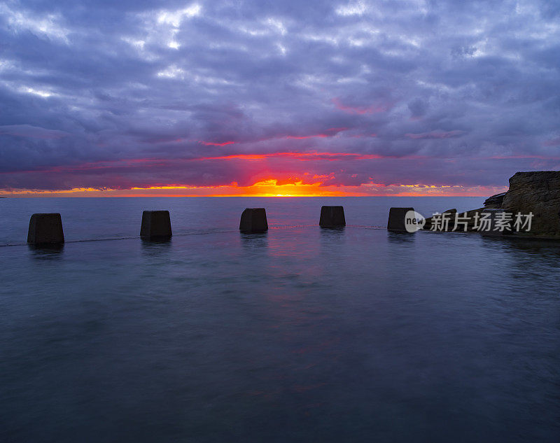 Coogee海滩,澳大利亚悉尼。