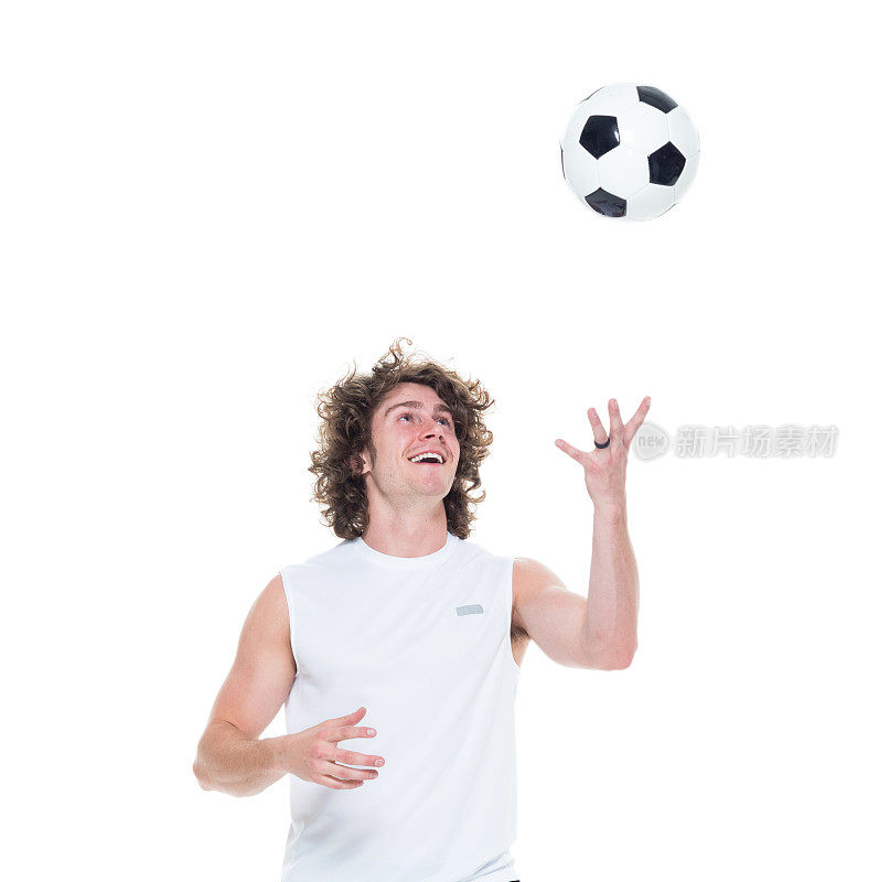 人持有soccerball