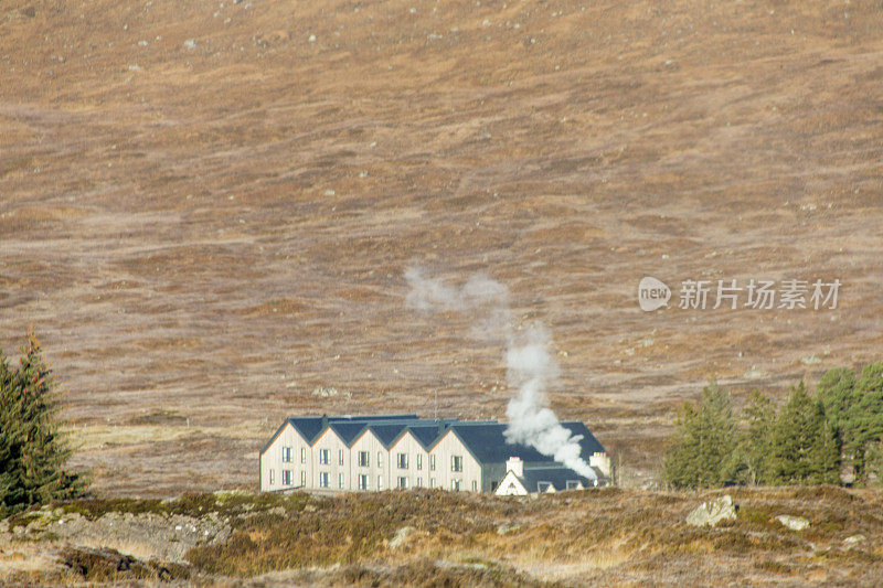 位于英国英格兰苏格兰格拉斯哥高地的乡村建筑