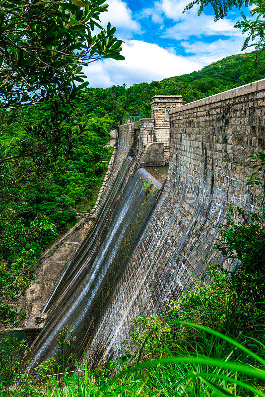 香港大潭笃水塘水坝