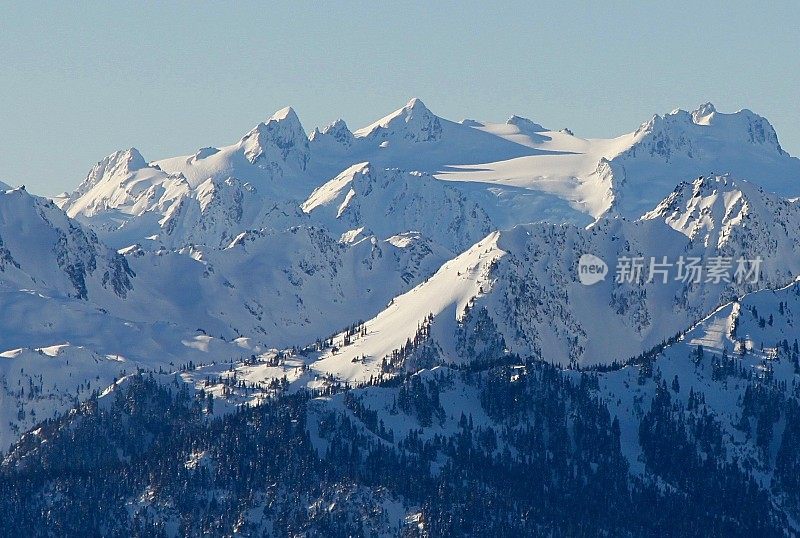 奥林匹克国家公园的卡丽山