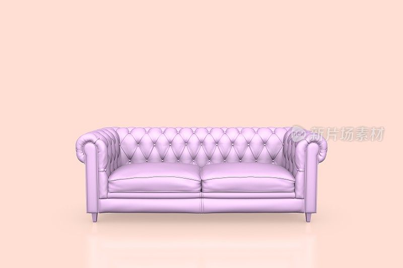 紫色的沙发