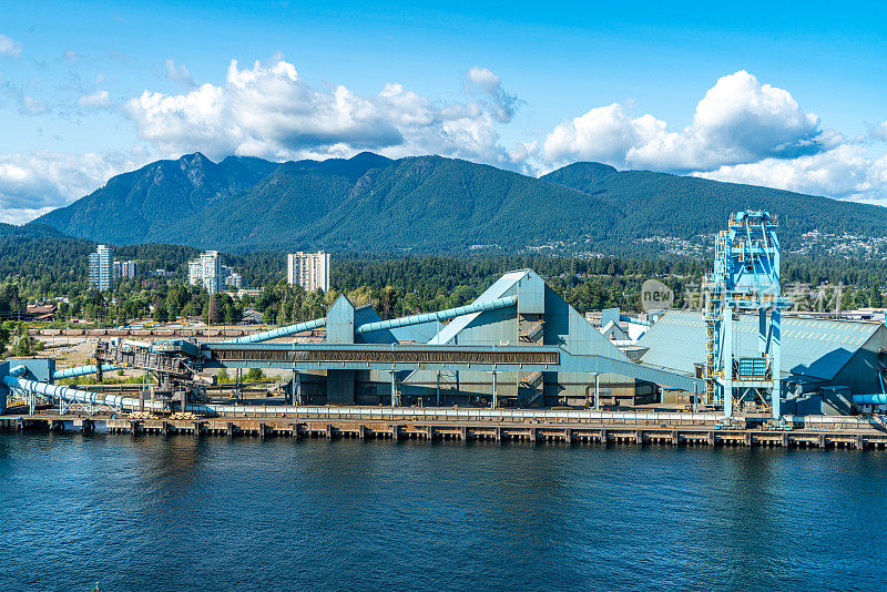 西温哥华和彭比纳加拿大码头，温哥华，加拿大