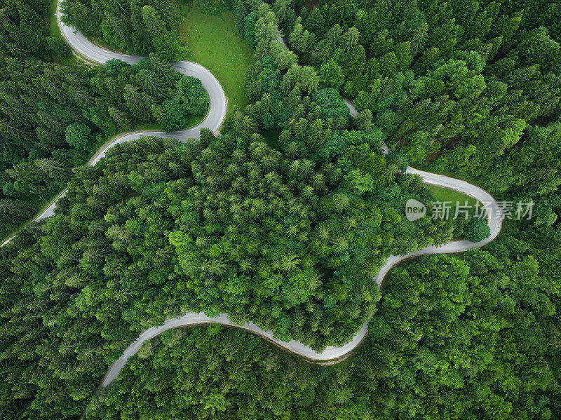 蜿蜒的道路