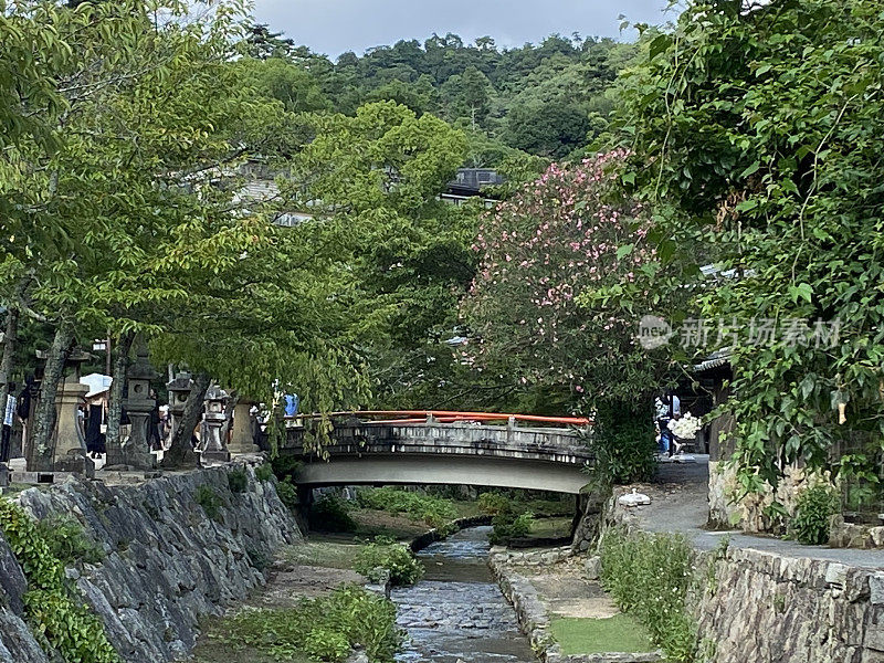 日本-严岛(宫岛)-老城和水道