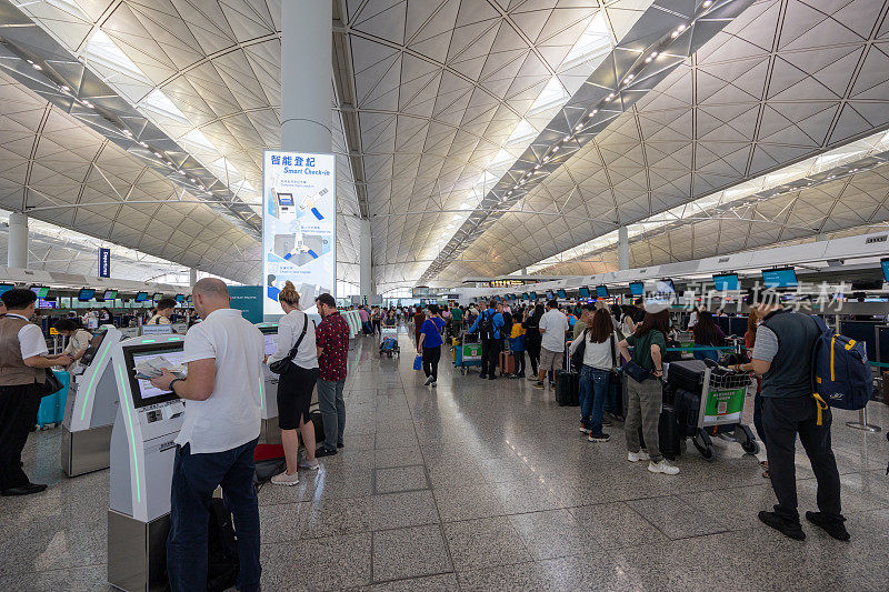 国泰航空登机柜台