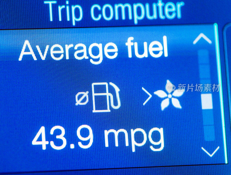 平均燃料计算-每加仑英里数