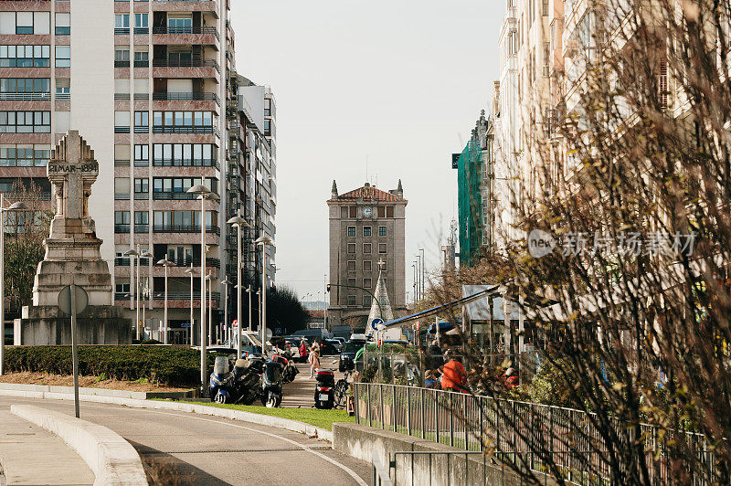 西班牙桑坦德的街道