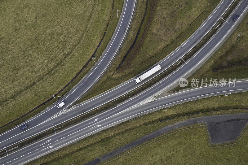 公路及道路交汇处(空中)