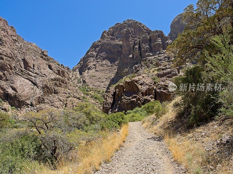 穿过新墨西哥州的奥根山，走向滴落的泉水