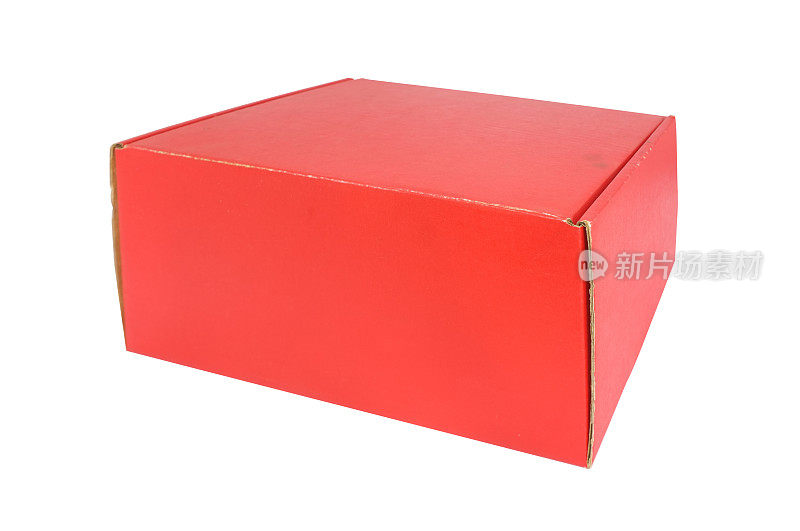 红纸箱子