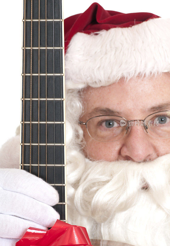 圣诞老人与吉他-音乐系列