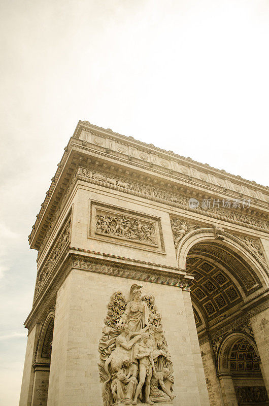 凯旋门，法国巴黎