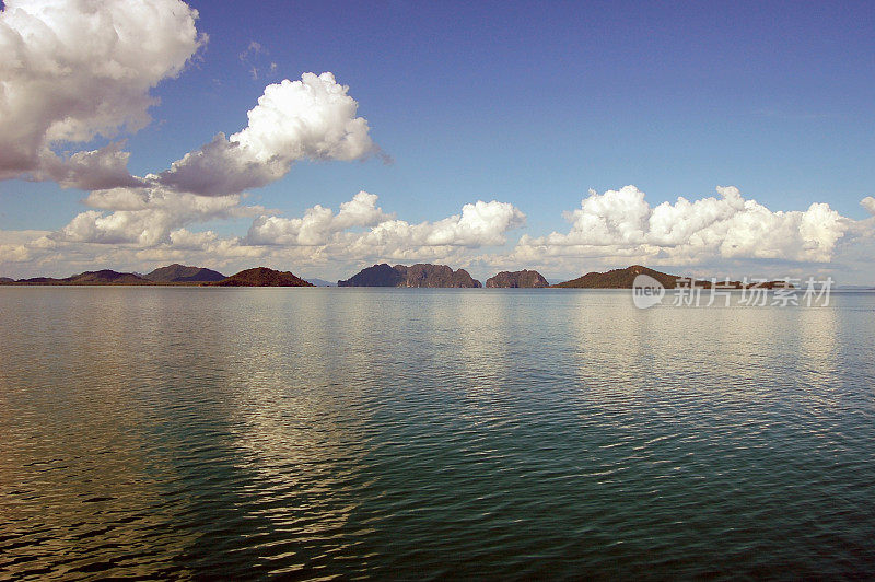 安达曼海景观，泰国