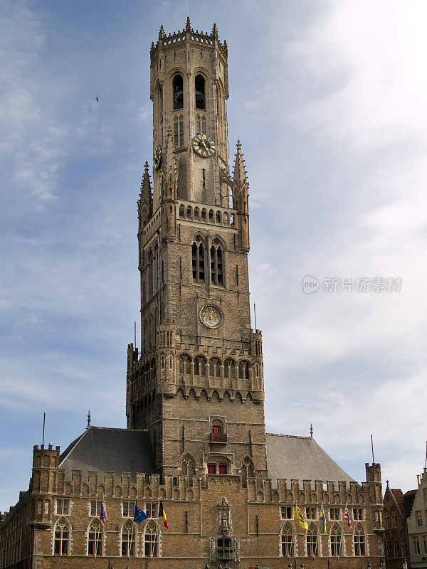 比利时布鲁日的钟楼